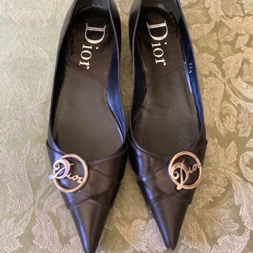 Dior  Leather Flats